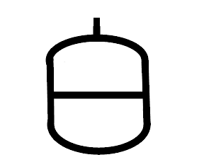 Expansion tank symbol