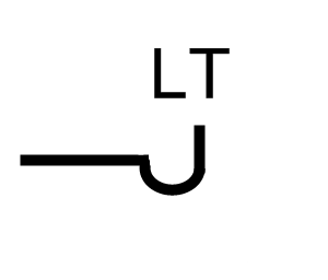 Laundry tray symbol