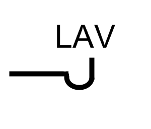 Lavatory symbol